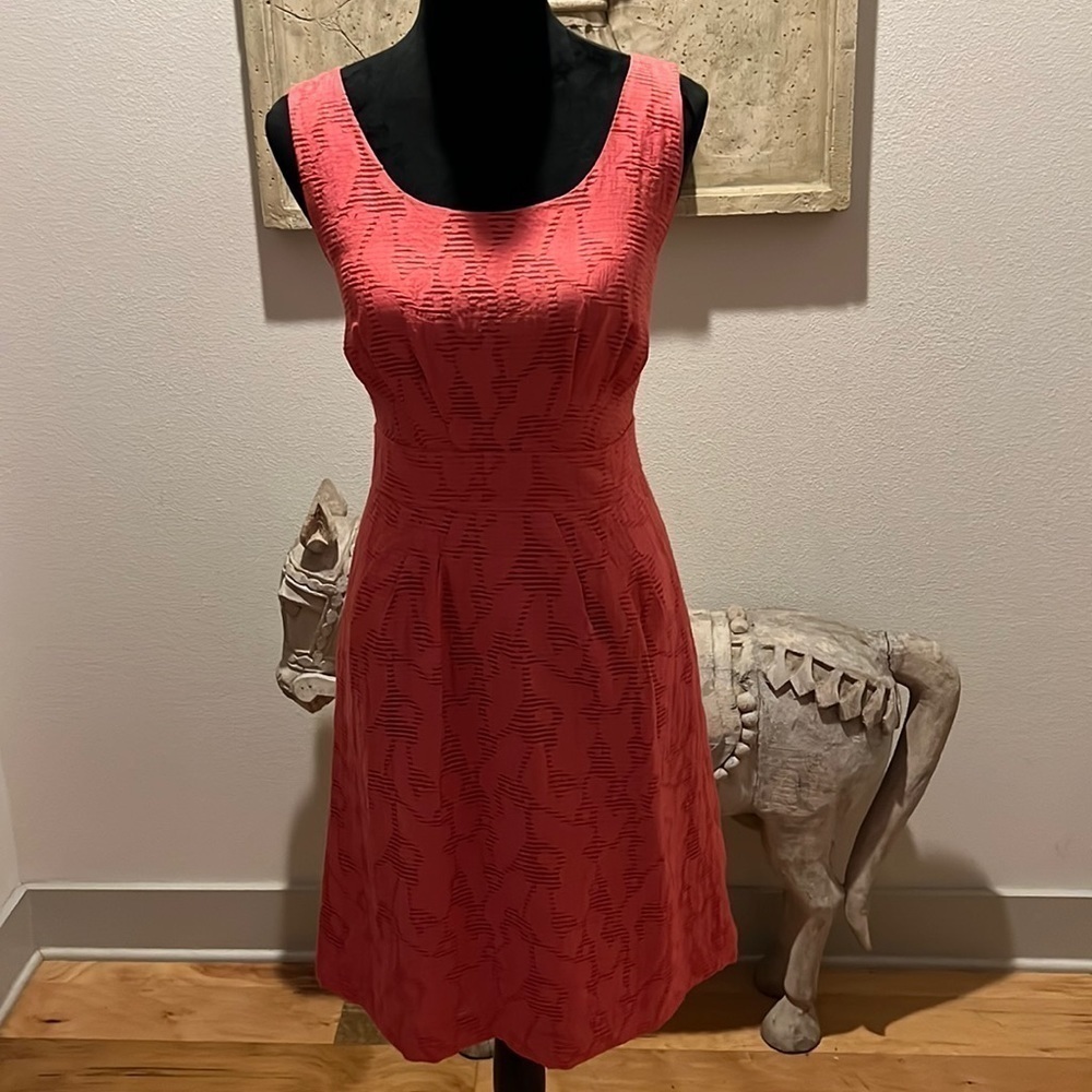 Banana Republic sleeveless waisted A line sweet dress Sz‎ 0